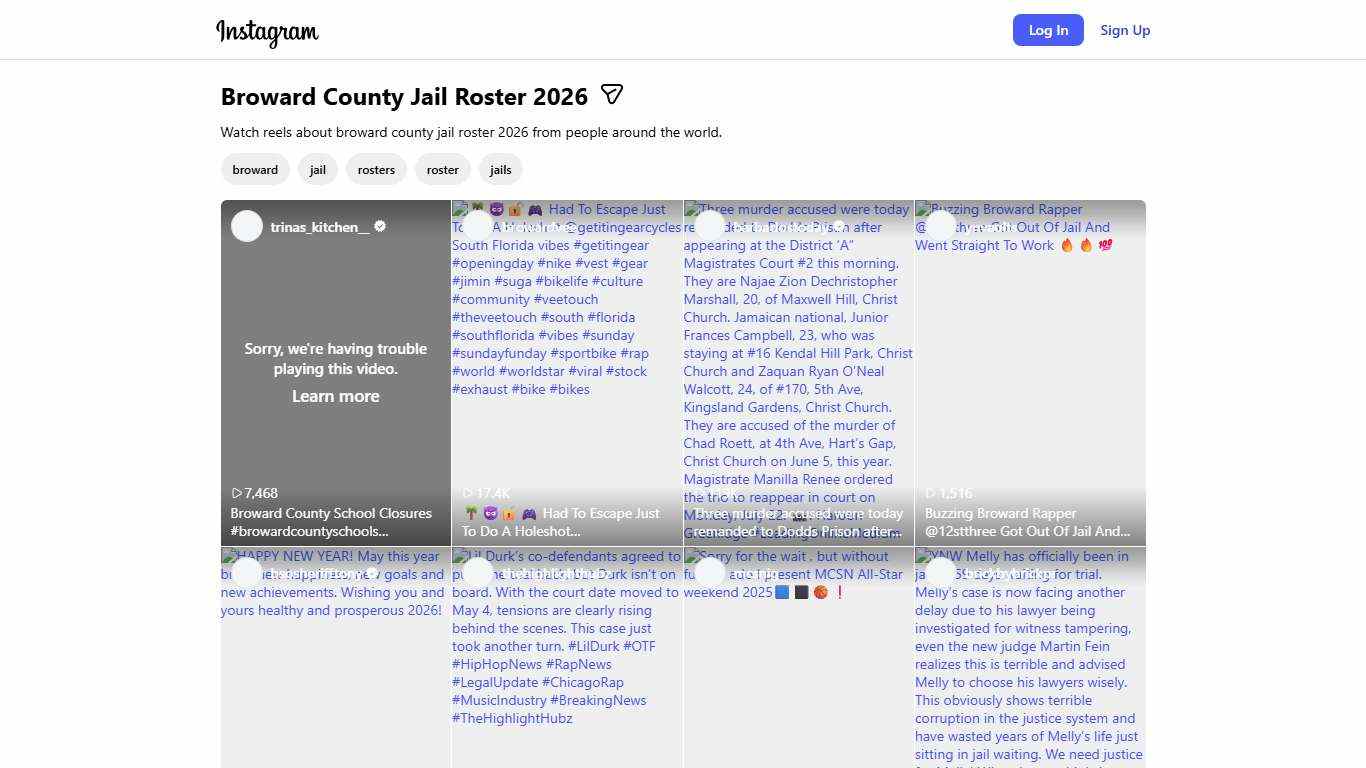 Broward County Jail Roster 2026